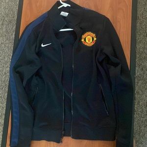 Nike zip up Manchester United jacket